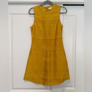 Julia Amory Baby Jane Saffron Dupioni Dress